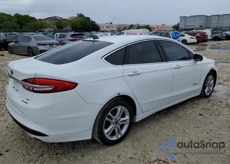 2018 Ford Fusion Se Hybrid из США, поврежденный, VIN 3FA6P0LU5JR171984